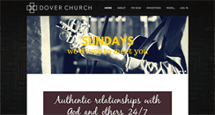 Desktop Screenshot of doverchurch.org